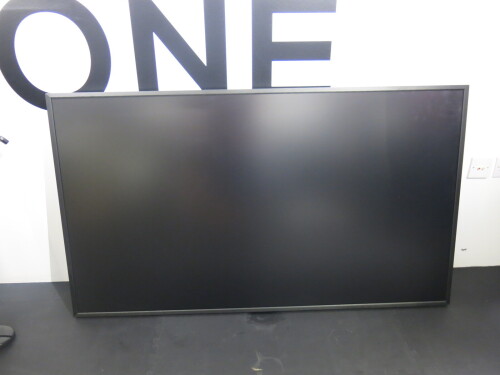 65" Ultra High Brightness Proffessional Monitor with Floor Stand.