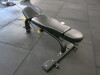 Adjustable BLK BOX Bench in Black. NOTE: requires 1 bolt to head adjustment.