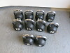 Set of 10 x BLK BOX Kettle Bells to Include: 2 x 8/12/16/20/24kg. - 2