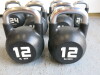 Set of 10 x BLK BOX Kettle Bells to Include: 2 x 8/12/16/20/24kg. - 4