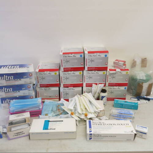 Quantity of Assorted Dental Consumables. NOTE: Stock is Past Expiry Date & Sold As Pictured/Viewed