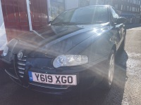 Y619 XGO: Alfa Romeo 147 Selespeed, 3 Door Hatchback in Black...