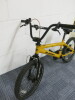 Ruption RFS01 Single Speed Trick Bike in Yellow. - 4