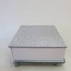 Mobile Drawer with Grey Granite Effect Top, Size H26cm x W61cm x D54cm - 3