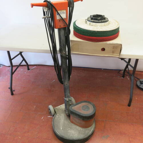 Reckitt Industrial Floor Cleaner, Model 93226, S/N 2M4589 with 8 Fibre Cleaning Heads