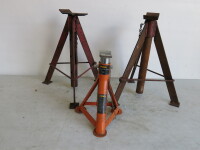 3 x Assorted Axle Stands.