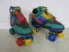 Pair of Retro Skatezee Trainer Skates - 2