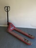 Ferm 2 Ton Pallet Truck in Red. - 2