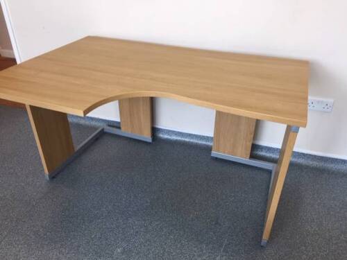 Wave Office Desk. Size H72cm x W138cm x D90cm