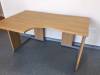 Wave Office Desk. Size H72cm x W138cm x D90cm