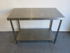 Parry Stainless Steel Prep Table