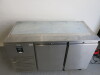 Precision Stainless Steel 2 Door Mobile Refrigerated Counter - 3