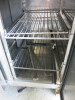 Precision Stainless Steel 2 Door Mobile Refrigerated Counter - 5