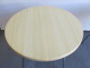 2 x Round Tables with Composite Tops on Metal Frames - 2