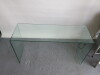 Glass Console Table - 2