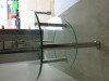 Glass Coffee Table with 3 Layer Design on Metal Frame. - 3