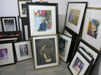 27 x Assorted Glazed, Framed & Mounted Prints in Assorted Sizes (As Viewed/Pictured).