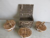 5 x Assorted Wicker Baskets - 4