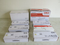 10 x Boxed/New Genuine OKI C5600/C5700 Toner Cartridges