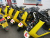 7 x Electric Bikes in Various States of Damage, Requiring Repairs or Used for Spares to Include:Niu NQi GTS Pro Bikes Registrations GK71 XSH / GK71 XSU / GK71 XTF / GK71 XUA & GK71 XSV.2 x Sunra Robo Mopeds Registrations LE21 NTV & LE21 NTX.Comes with V5 - 7