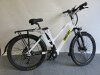 E-Prime 5 Speed 9 Gear Electric Bike with Digital Display, Li-ion 48V 930Wh Battery, Model EPBEFF930 & Charger, Shimano Gears, Disc Brakes, Truvatin Alloy T6 Handlebars, XCM30 SR Suntour Suspension Forks, Abus Wheel Bike Lock, 27.5" Wheels & Single Stand. - 27