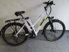 E-Prime 5 Speed 9 Gear Electric Bike with Digital Display, Li-ion 48V 930Wh Battery, Model EPBEFF930 & Charger, Shimano Gears, Disc Brakes, Truvatin Alloy T6 Handlebars, XCM30 SR Suntour Suspension Forks, Abus Wheel Bike Lock, 27.5" Wheels, Single Stand, - 26