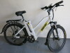 E-Prime 5 Speed 9 Gear Electric Bike with Digital Display, Shimano Gears, Disc Brakes, Truvatin Alloy T6 Handlebars, XCM30 SR Suntour Suspension Forks, Abus Wheel Bike Lock, 27.5" Wheels, Single Stand & 2 Mirrors. Bike Incomplete with Missing Battery, Cha - 5