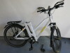 E-Prime 5 Speed 9 Gear Electric Bike with Digital Display, Shimano Gears, Disc Brakes, Truvatin Alloy T6 Handlebars, XCM30 SR Suntour Suspension Forks, Abus Wheel Bike Lock, 27.5" Wheels, Twin Stand & 2 x Mirror. Bike Incomplete with Missing Battery, Char - 6