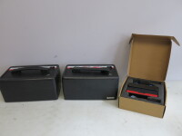 2 x Batteries Model NIU Energy 60B2/35AH with Boxed/New Dual Charger Converter.NOTE: batteries appear to have charge but sold with condition as viewed.