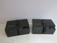 2 x Batteries Model Sunra 72V20Ah/B.NOTE: batteries appear to have charge but sold with condition as viewed.