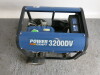 Power Craft 6.5HP Petrol Generator, Model PC3200 Dual Voltage. NOTE: pull handle rope snapped. - 2