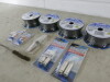 Clarke Mig Welder Consumables to Include: 4 x Reels of Welding Wire, 2 x Packs of Mig Tips & 2 x Packs of Screw on Shrouds. - 2