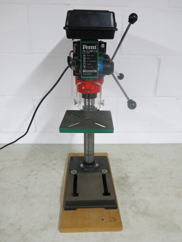 Ferm 9 Speed Pillar Drill, Model FTB 16/500, Appears Unused.