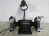 Richmond 6" Bench Grinder, Model BW71/0100 with Light, Appears unused. - 2