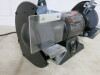Richmond 6" Bench Grinder, Model BW71/0100 with Light, Appears unused. - 6