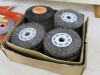 Black & Decker Power Centre Bench Grinder, Model D111. Comes with Quantity of Wire Wheel Brush Sections & 5 Assorted Sized Grinding Wheels. - 9
