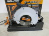 Evolution Rage 4 185mm Advan-Saw. Comes with 2 x New 185mm Blades & Original Box, Appears Little Used. - 2