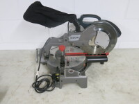 Performance 255mm Slide Compound Mitre Saw, Model FMTC255SMS, Appears unused.