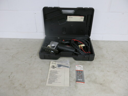AEG Jig Saw, Model BSPE 100XL. Comes in Carry Case with Instruction Manual.