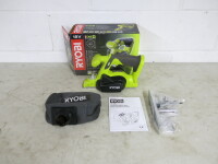 Ryobi ONE + 18V Planer, Model CPL-180M. Comes in Carry Case & Appears Unused. NOTE: requires battery.