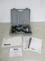 Ferm Electric Soldering Kit, Model FSK-100. Comes with Carry Case & Instruction Manual, Appears New/Unused.