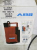 New/Boxed ABS Submersible Pump, Model Robusta 200W/TS. Comes with Instruction Manual. - 6