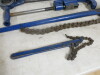 Pipe Cutting Equipment to Include: Presto Minor 2000 in Case, Record No103 1.5-3" Pipe Cutter, Record No233 Chain Wrench Pipe Cutter & Record No240 Chain Wrench Pipe Cutter. - 6
