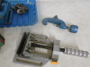 4 x Tools to Include: B&D Worktop Vice, Unbranded Worktop Vice, Clyde Mini Vice & Pipe Cutter. - 3