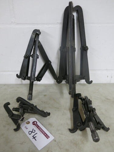 4 x Assorted Pullers/ Extractors, Size 4,6,8 & 12.
