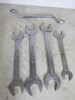 5 x Heavy Duty Chrome Alloy Britool Spanners.