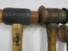 5 x Thor Copper & Rawhide Size 3 Ref 214 Hammers. - 2