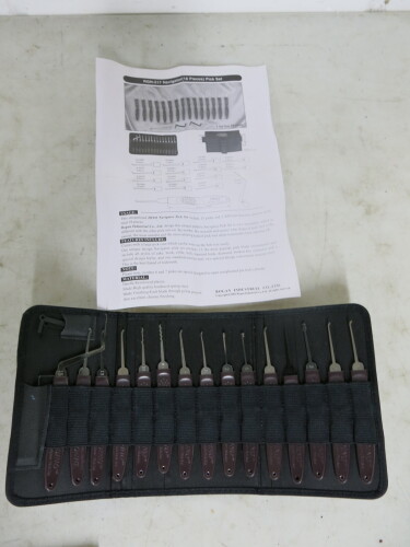 Dino RGN-217 Navigator (18 Pieces) Lock Pick Set.