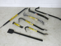 8 x Assorted Utility, Wrecking & Aligner Bars (a.k.a Jimmy/Crow Bars).