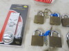 Lot Consisting of 8 x Abloy Padlocks with Key, Sterling 155mm Hasp & Staple and Twin Pack First Alert General Purpose Smoke Alarms. - 3